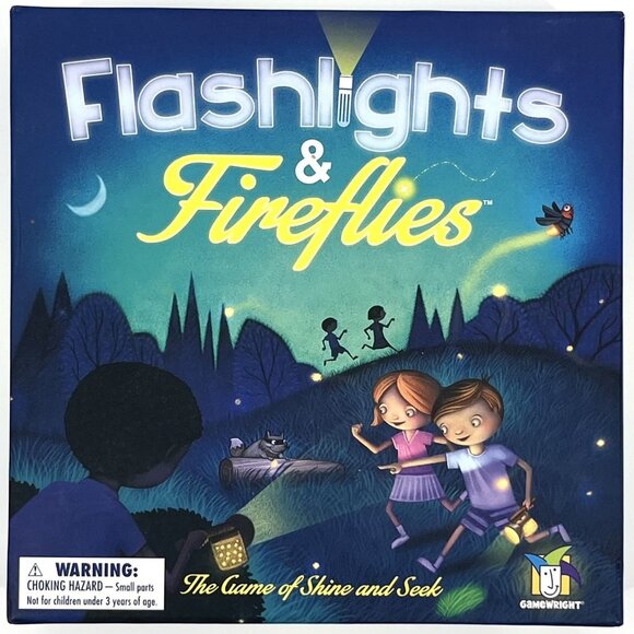 Flashlights and Fireflies The Game of Shine and Seek by Gamewright Complete - Picture 1 of 3